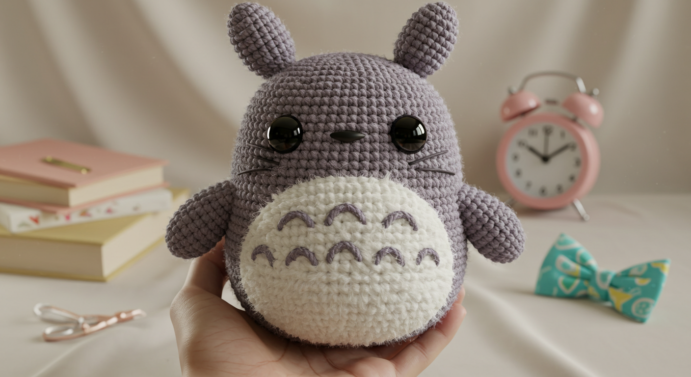 totoro crochet pattern